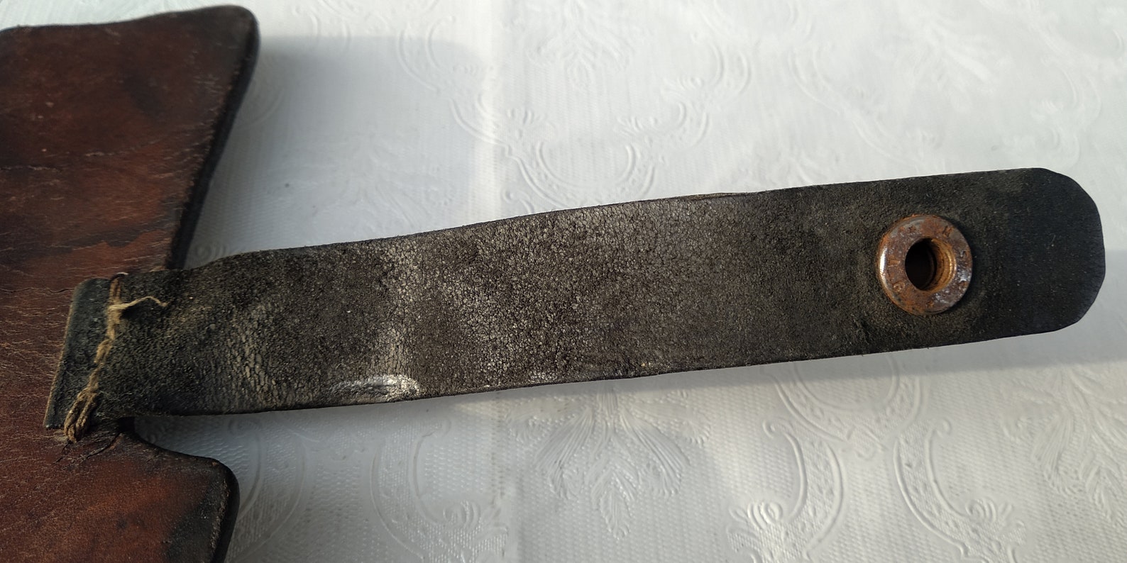 Vintage Leather Holster Retro Pistol Holster Distressed Army - Etsy