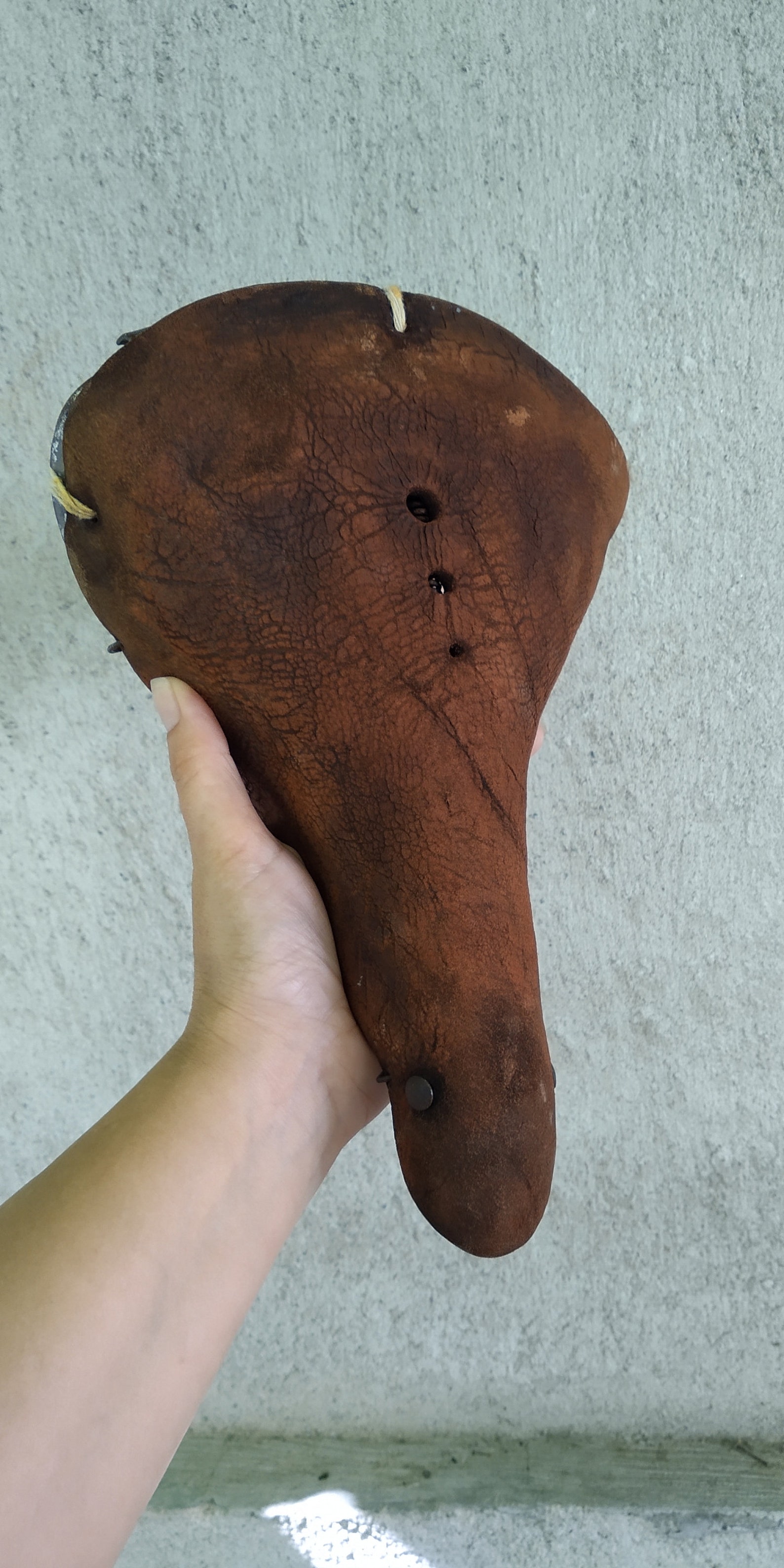 old school bicycle seat