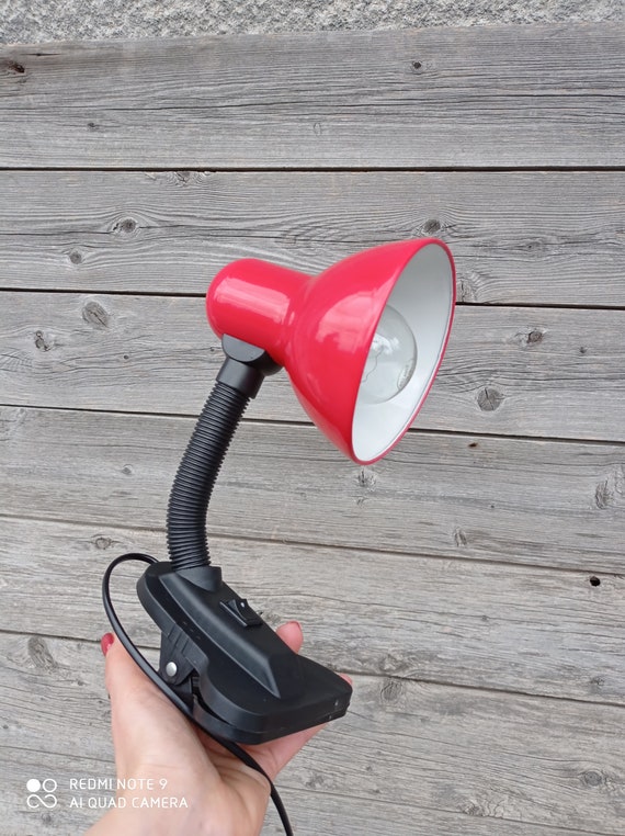 Red reading sale lamp