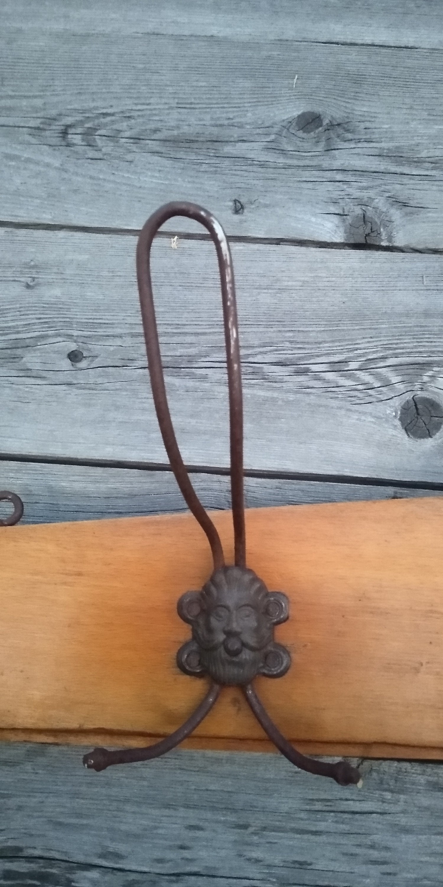 Paquete De 5 Ganchos PELICAN Hierro Fundido Sombrero Rústico Y Ganchos Para Abrigos Vintage Retro Antiguo Ganchos Colgantes Clavijas HIERRO ANTIGUO - México