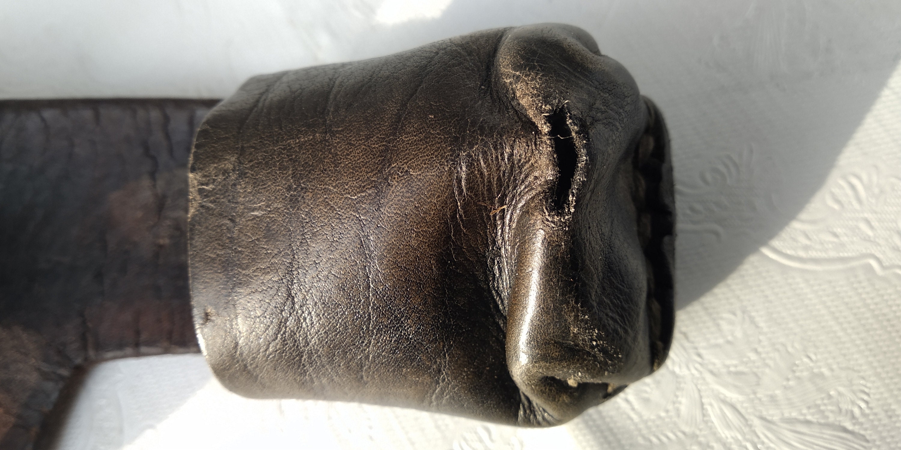 Vintage Leather Holster Retro Pistol Holster Distressed Army - Etsy