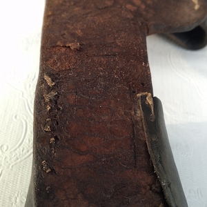 Vintage Leather Holster Retro Pistol Holster Distressed Army - Etsy