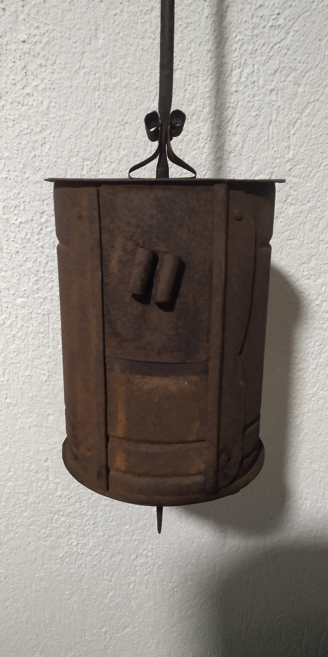 Antique Campfire Popcorn Maker Primitive Rusty Popper Etsy