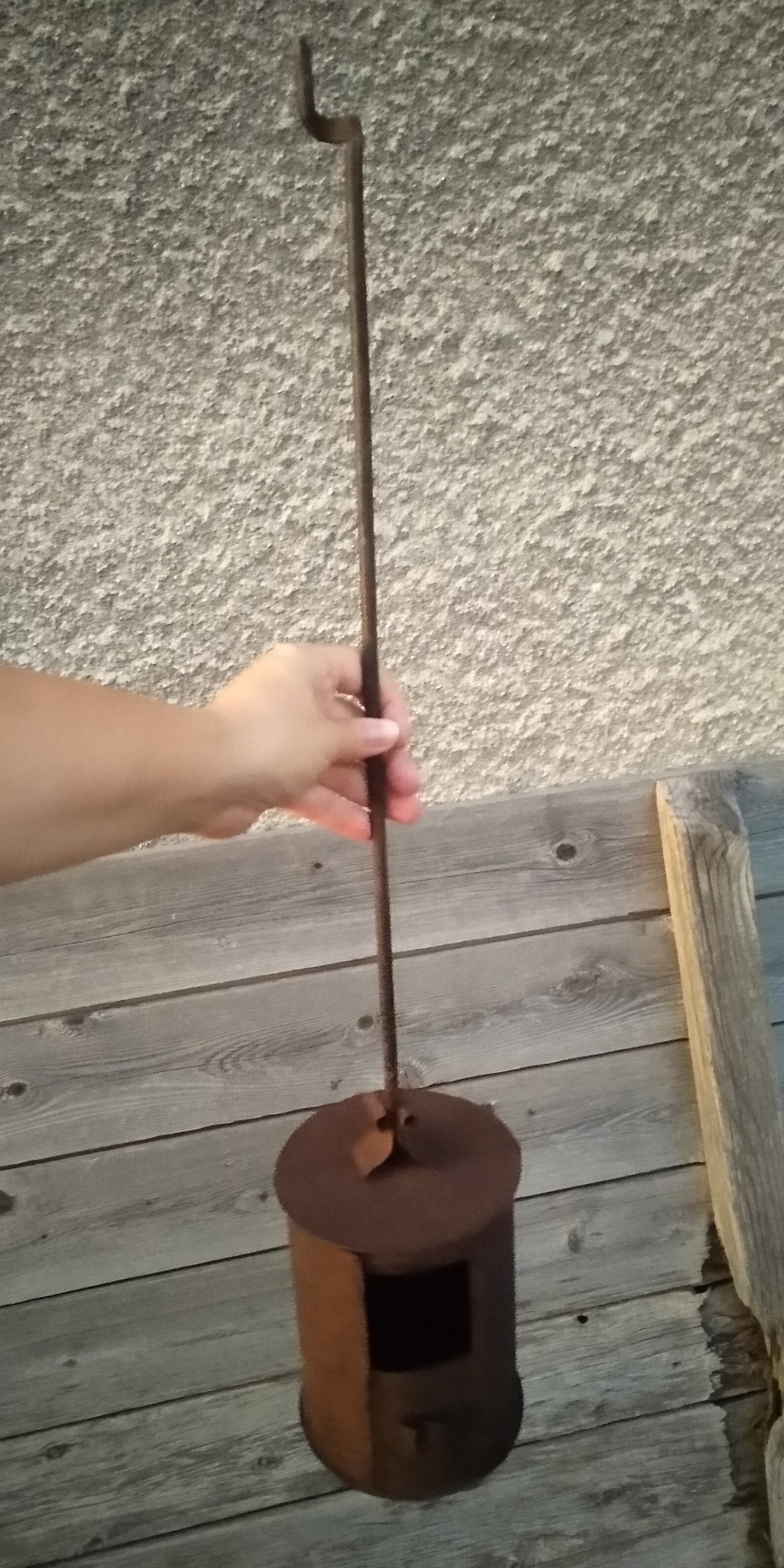 Antique Campfire Popcorn Maker Primitive Rusty Popper Etsy