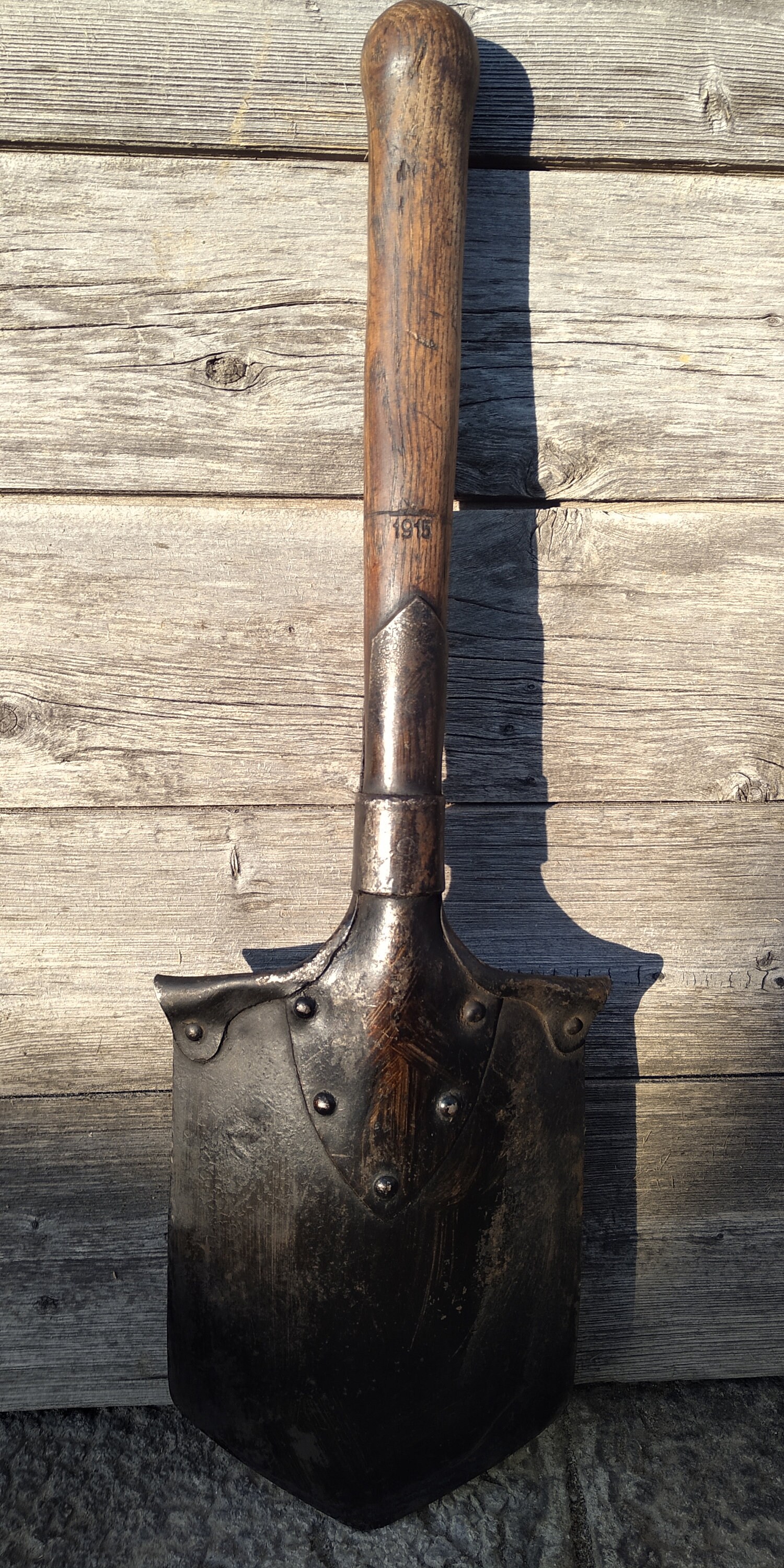 1915 Military Shovel Bleckmann Mürzzuschlag, Authentic WW1 Trench