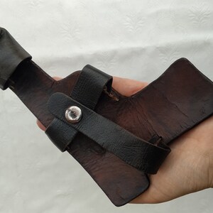 Vintage Leather Holster Retro Pistol Holster Distressed Army - Etsy