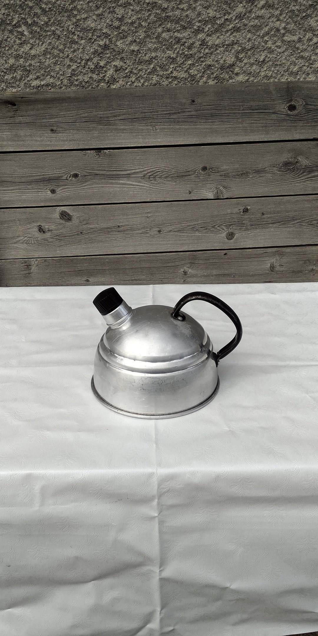 Vintage Aluminum Kettle German Tea Kettle Old Stovetop Etsy