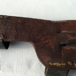 Vintage Leather Holster Retro Pistol Holster Distressed Army - Etsy