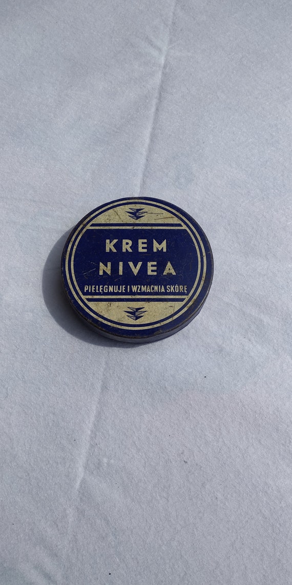 nivea personalised tin