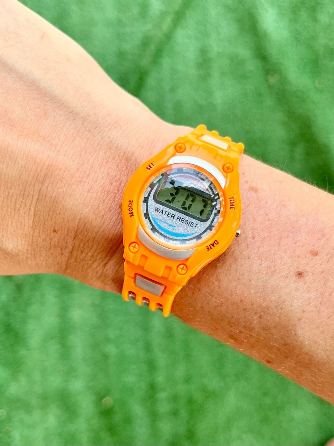 The Creamsicle Vintage 90's Neon Bright Orange Unisex Etsy