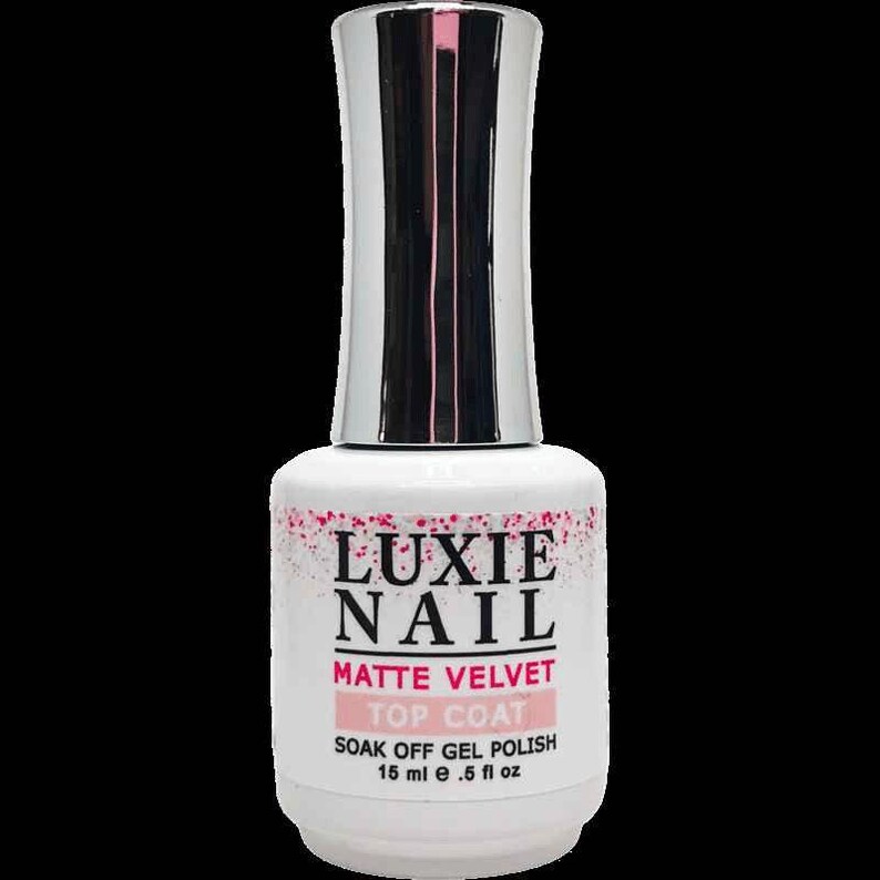 Matte Velvet Gel Top Coat 15ml - Luxie Nail