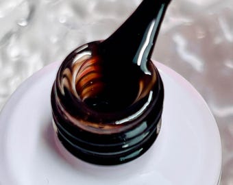 HEMA Free Jelly Glaze Glass UV Gel Polish 031 Espresso