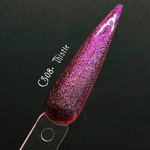 HEMA Free Enchanted Nightmare Duo Chrome- Thistle UV Gel No.CS08 15ml