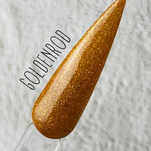 Goldenrod Acrylic Nail Dip Powder