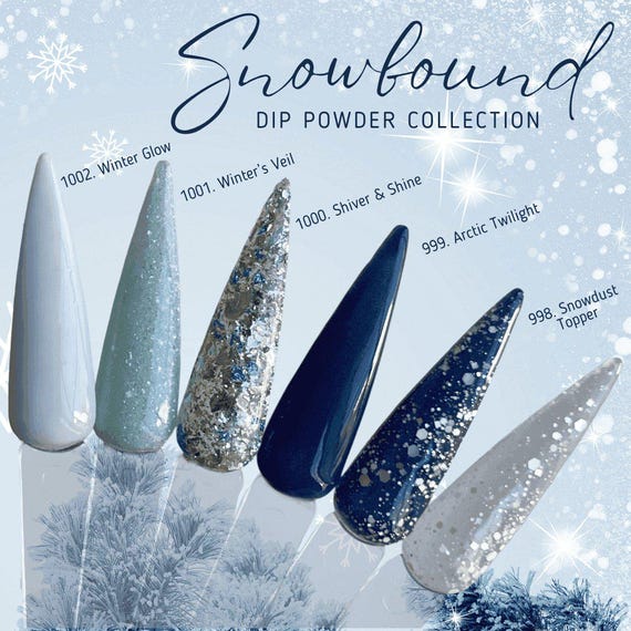 Snowbound Collection Nail Dip Powder