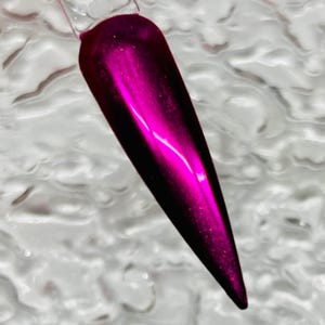 Raspberry Chrome Nail Powder 1g.