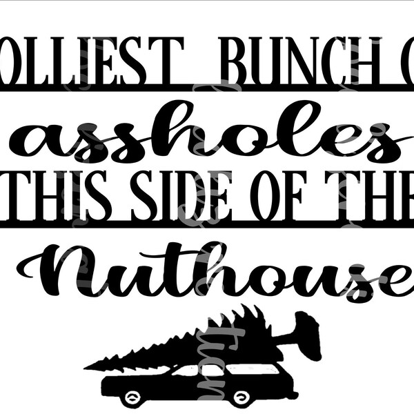 Jolliest Bunch of Assholes Svg - Etsy