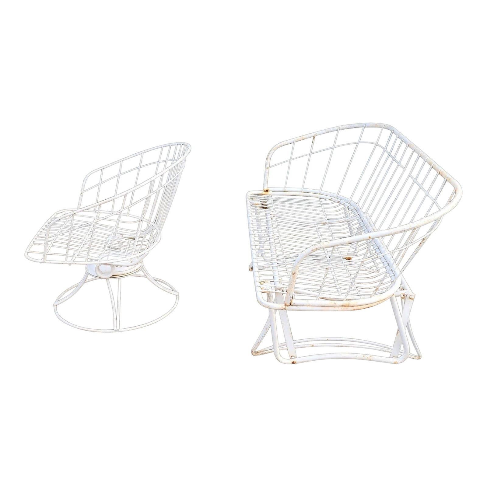 Vintage Homecrest Outdoor Patio Set a Pair Etsy