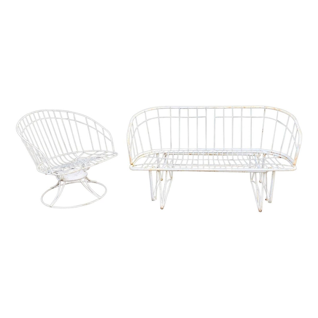 Vintage Homecrest Outdoor Patio Set a Pair Etsy