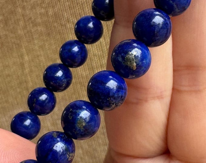 8mm Lapis Lazuli Bracelet