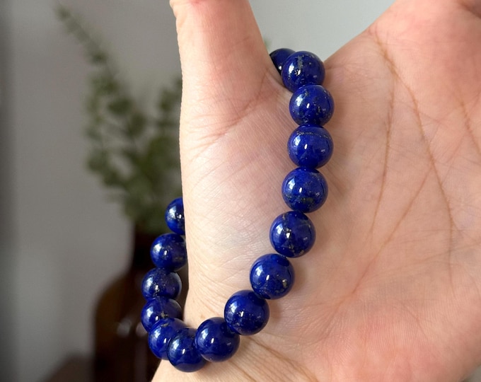 Lapis Lazuli Beaded Bracelet ~ High Quality