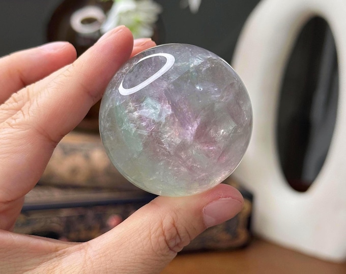 Pastel Fluorite Sphere ~ High Quality