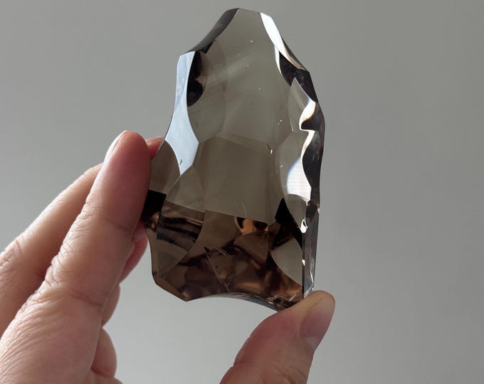 Faceted Quartz Freeform ~ High Quality