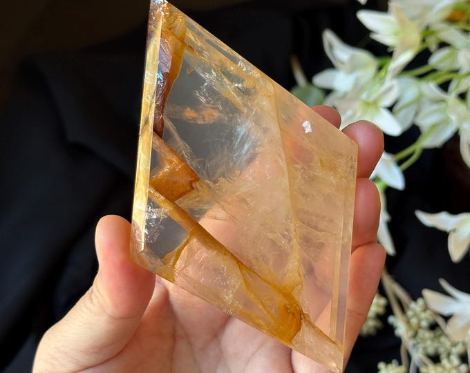 Diamond Golden Healer Quartz ~ Brazil