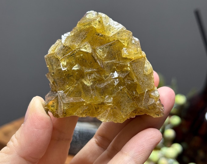 Spanish Yellow Fluorite Specimen