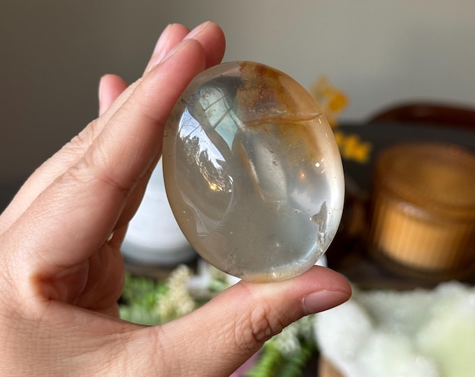 Girasol Palmstone ~ Meditation Stone