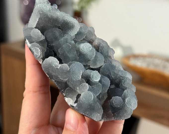 Botryodial Chalcedony Cluster ~ India