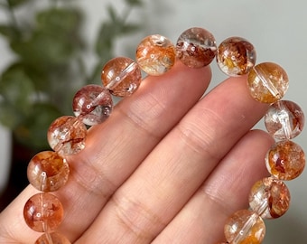 10mm Fire Quartz Bracelet ~ High Quality