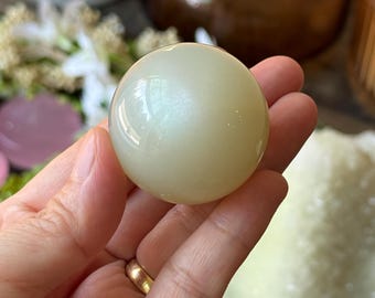 Sage Green Moonstone ~ 38mm