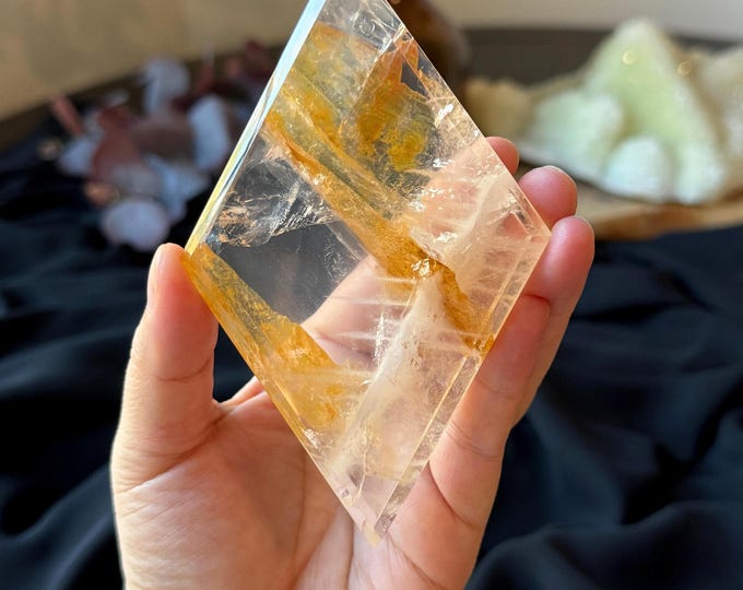 Diamond Golden Healer Quartz ~ Brazil