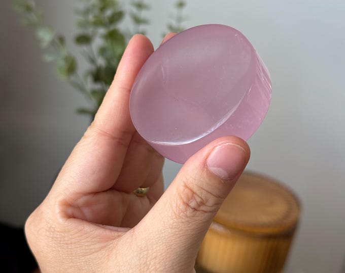 Madagascar Rose Quartz Palmstone