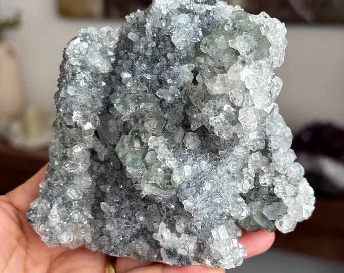 Fluorite with Calcite Specimen - UV Reactive