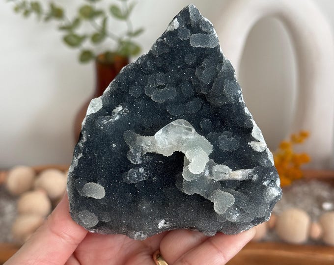 Shimmering Chalcedony Freeform ~ India