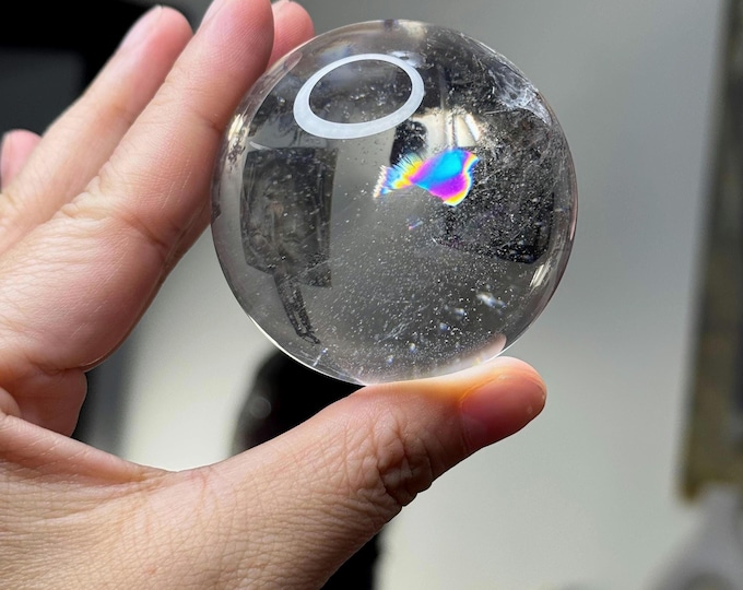 Brazilian Quartz Sphere ~ High Quality ~ Meditation Crystals