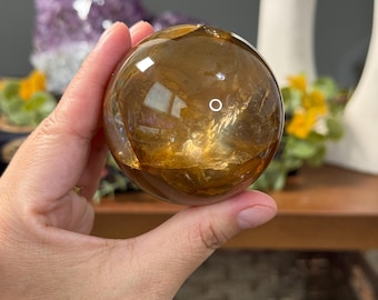 High Quality Golden Healer Quartz Sphere ~ Madagascar