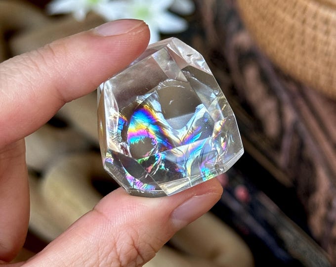 Rainbow Quartz Gem ~ High Quality
