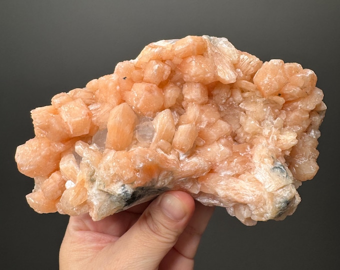 1.4 lb Peach Stilbite ~ India