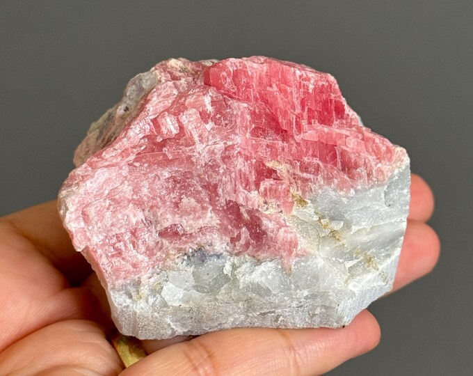 Raw Rhodochrosite