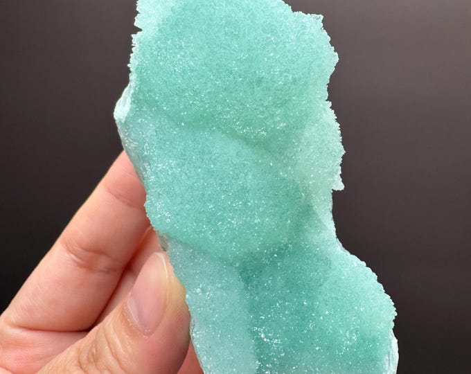 Aqua Blue Aragonite Specimen