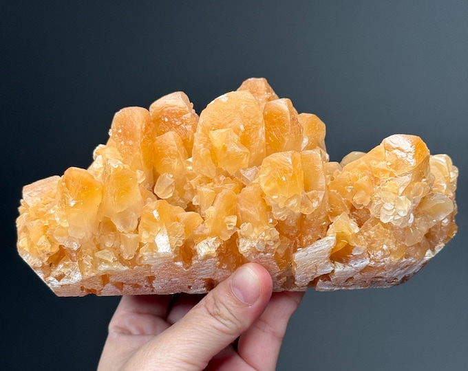 2.8 lb Orange Calcite Specimen ~ Yunnan China