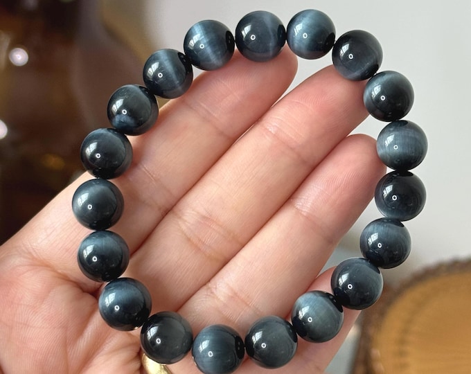 10mm Hawk Eye Bracelet ~ High Quality