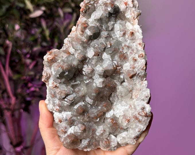 Pagoda Hematite Calcite Specimen ~ 2 lb