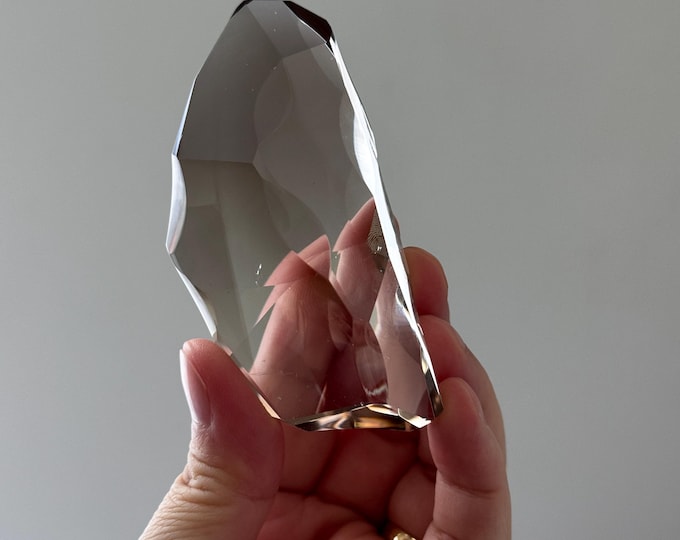Faceted Quartz Freeform ~ High Quality