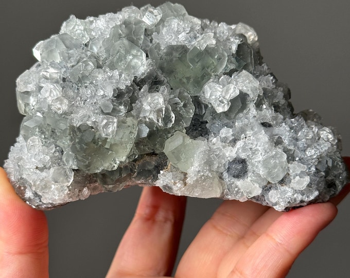 Fluorite with Calcite Specimen - UV Reactive