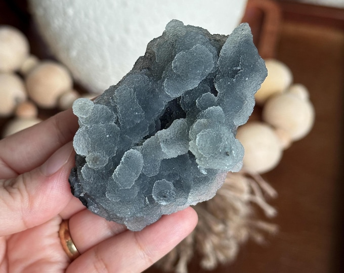 Botryodial Chalcedony Cluster ~ India