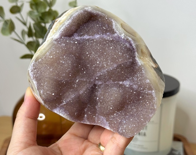 Uruguay Galaxy Amethyst ~ 2.4 lb